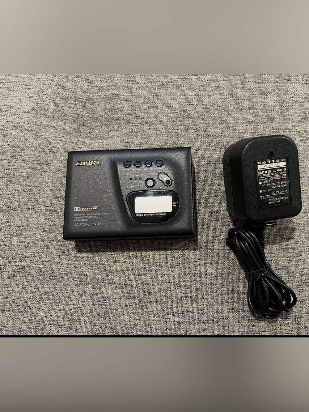 Aiwa HS-RX703 Walkman Dolby, DSL Bass, Radio FOR REPAIR/PARTS ONLY